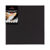 ХОЛСТ НА ПОДРАМНИКЕ 30*30СМ 100% ХЛОПОК МЕЛКОЕ ЗЕРНО "PERESLAVL BLACK EDITION"