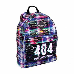 РЮКЗАК МОЛОДЕЖНЫЙ "ОШИБКА 404" 39*29*13СМ 17L