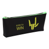 ПЕНАЛ СИЛИКОНОВЫЙ "BORN TO WIN" 19*8*3СМ