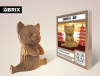 КОНСТРУКТОР КАРТОННЫЙ 3D КОТИК КУНГ ФУ