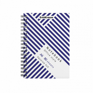 ЗАПИСНАЯ КНИГА А6 80Л "СИНИЙ. КОНЦЕПЦИЯ" 