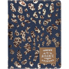 ДНЕВНИК УНИВЕРСАЛЬНЫЙ "LEOPARD PATTERN ON THE JEANS" ОБЛОЖКА 7БЦ ДЖИНСОВАЯ ТКАНЬ