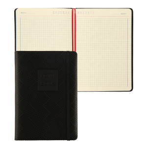 ЕЖЕДНЕВНИК "FIORENZO NOTE BOOK" ЧЕРНЫЙ 168 ЛИСТОВ