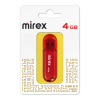 КАРТА ПАМЯТИ MIREX 4Gb "CANDY RED" КРАСНАЯ