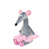 ИГРУШКА МЯГКАЯ "КРЫСКА ЛАРИСКА БАЛЕРИНА" 34СМ