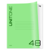 ТЕТРАДЬ 48Л КЛЕТКА "UNITON NEON" САЛАТОВЫЙ