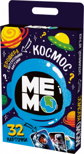 ИГРА МЕМО "КОСМОС" 32 КАРТОЧКИ
