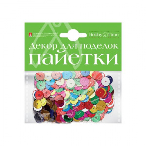 ПАЙЕТКИ HOBBY TIME НАБОР 1 АССОРТИ