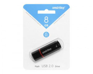 КАРТА ПАМЯТИ Flash Smart Buy 8Gb Crown Black SB8GBCRW-K
