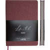 ЕЖЕДНЕВНИК A5 136Л "TWEED" БОРДОВЫЙ
