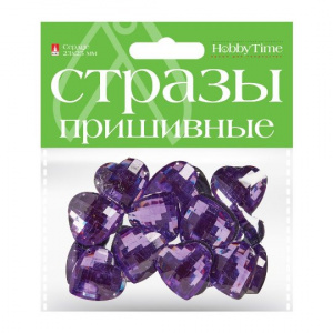 СТРАЗЫ ПРИШИВНЫЕ "СЕРДЦЕ"  23*25ММ
