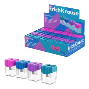 ТОЧИЛКА С КОНТЕЙНЕРОМ ERICH KRAUSE "WAVE MINI VIVID"