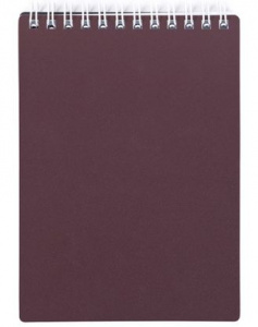 БЛОКНОТ А6 80Л ГРЕБЕНЬ "HATBER" METALLIC