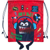 СУМКА ДЛЯ СМЕННОЙ ОБУВИ "MONSTERS LIKE MUSIK" 35*40 CM
