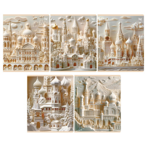 ТЕТРАДЬ 48Л КЛЕТКА "PAPER ART"
