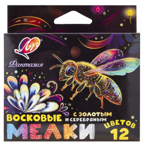 НАБОР МАСЛЯНЫХ МЕЛКОВ "ФАНТАЗИЯ" 12 ЦВЕТОВ 
