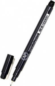 РУЧКА КАПИЛЛЯРНАЯ PENTEL ЛИНЕР POINTLINER 0.5ММ ЧЕРНАЯ