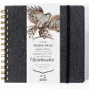 СКЕТЧБУК НА ГРЕБНЕ А6 20 Л 250Г/М2 "WHITE SWAN TORCHON" АКВАРЕЛЬНАЯ БУМАГА