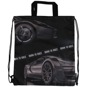 СУМКА ДЛЯ СМЕННОЙ ОБУВИ "BORN TO RACE" 38*43СМ