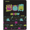 ДНЕВНИК УНИВЕРСАЛЬНЫЙ "NEON KITTY " С ОБЛОЖКОЙ ИЗ ИСКУССТВЕННОЙ КОЖИ