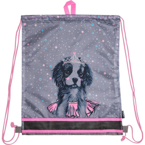 СУМКА ДЛЯ СМЕННОЙ ОБУВИ "DOG PRINCESS" 40*47СМ