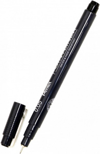 РУЧКА КАПИЛЛЯРНАЯ PENTEL ЛИНЕР POINTLINER 0.05ММ ЧЕРНАЯ