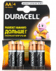 ЭЛЕМЕНТ ПИТАНИЯ DURACELL BASIC AA 4ШТ CN