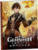 ЗАПИСНАЯ КНИГА С НАКЛЕЙКАМИ "GENSHIN IMPACT"  