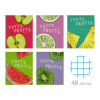 ТЕТРАДЬ 48Л НА ГРЕБНЕ "FRESH&FRUITY" АССОРТИ