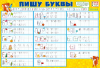 ПЛАКАТ ОБУЧАЮЩИЙ А2 "ПИШУ БУКВЫ" ПИШИ-СТИРАЙ