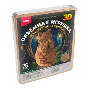 СБОРНАЯ МОДЕЛЬ ОБЪЕМНАЯ ИГРУШКА "ЕНОТИК"