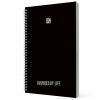 ТЕТРАДЬ 120Л КЛЕТКА А4 LISTOFF "PREMIUM BLACK"