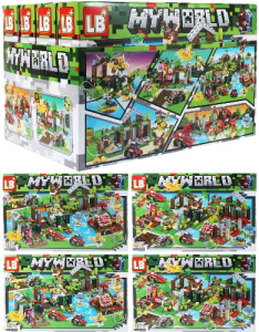 КОНСТРУКТОР "MYWORLD. ФЕРМА МОНСТРИКОВ" 170+ ДЕТАЛЕЙ