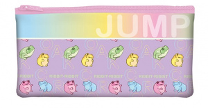 ПЕНАЛ МЯГКИЙ ПЛОСКИЙ "JUMP" 20,5*11СМ