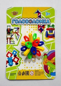 ИГРУШКА ГОЛОВОЛОМКА "ВОЛШЕБНЫЕ СПИРАЛИ"
