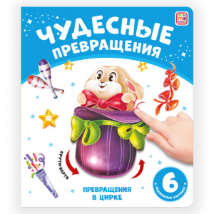 КНИГА ЧУДЕСНЫЕ ПРЕВРАЩЕНИЯ "ПРЕВРАЩЕНИЯ В ЦИРКЕ"