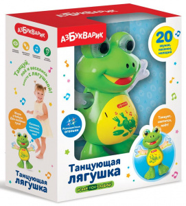ИГРУШКА ЭЛЕКТРОННАЯ "ТАНЦУЮЩАЯ ЛЯГУШКА"