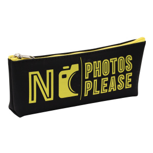 ПЕНАЛ СИЛИКОНОВЫЙ "NO PHOTOS" 19*8*3СМ