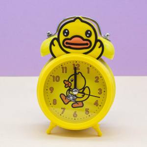 ЧАСЫ БУДИЛЬНИК "MORNING DUCK" YELLOW