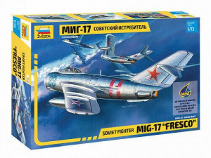 МОДЕЛЬ СБОРНАЯ "СОВЕТСКИЙ ИСТРЕБИТЕЛЬ МИГ-17"