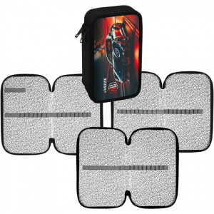ПЕНАЛ КАРКАСНЫЙ ЧЕТЫРЕХСТВОРЧАТЫЙ "БЕЗ ОГРАНИЧЕНИЙ" 20,5*12*6СМ