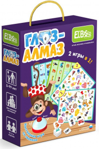ИГРА НАСТОЛЬНАЯ "ГЛАЗ-АЛМАЗ" СО ЗВОНКОМ 
