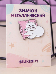 ЗНАЧОК МЕТАЛЛИЧЕСКИЙ "SLEEPY HOUR"