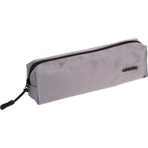 ПЕНАЛ МЯГКИЙ ОБЪЕМНЫЙ "ЦВЕТОВОЙ БАЛАНС" СЕРЫЙ 21*6*4СМ  