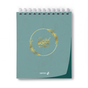 АРТБУК НА ГРЕБНЕ А5 80 Л 100Г/М2 "БОТАНИКА"