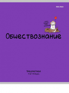 ТЕТРАДЬ ТЕМАТИЧЕСКАЯ 48 ЛИСТОВ "МИНИ-ДРУЗЬЯ" ОБЩЕСТВОЗНАНИЕ