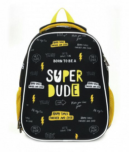 РАНЕЦ С ЭРГОНОМИЧНОЙ СПИНКОЙ "SUPER BOY" 38*30*18СМ