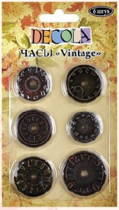 НАБОР ДЛЯ ТВОРЧЕСТВА DEKOLA ЦИФЕРБЛАТЫ "VINTAGE" 