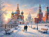ПАЗЛЫ 500 ЭЛЕМЕНТОВ "ЗИМНЯЯ МОСКВА"