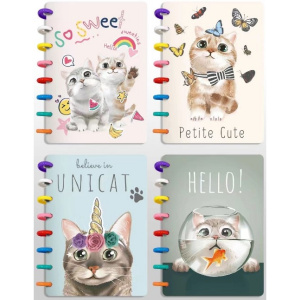 ЗАПИСНАЯ КНИГА А5 "FANNY CATS"